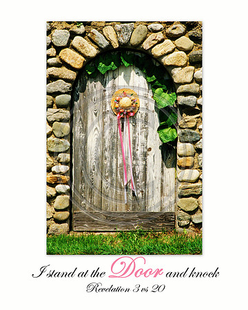 I stand at the door and knock Revelation 3 vs 20